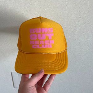 Buns Out Beach Club Trucker Hat